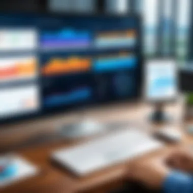 Dashboard illustrating analytics and engagement metrics from Adobe Connect