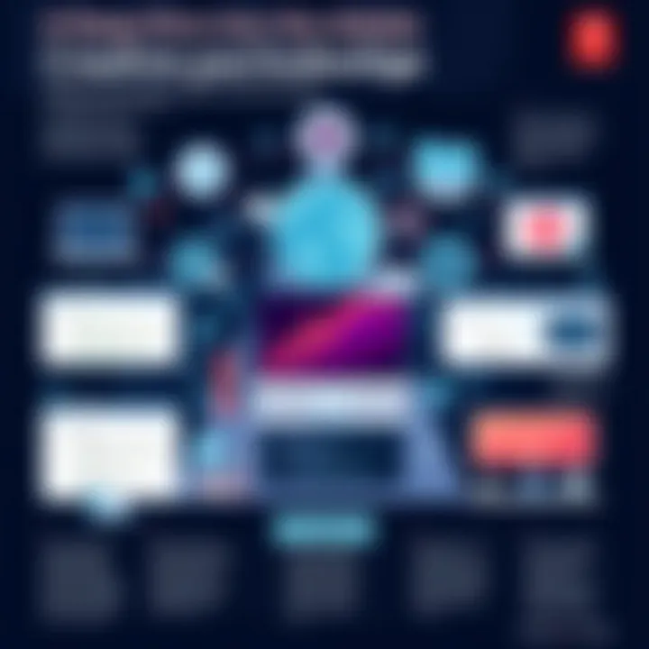 Adobe's Impact Across Industries Visual representation of Adobe's impact across various industries