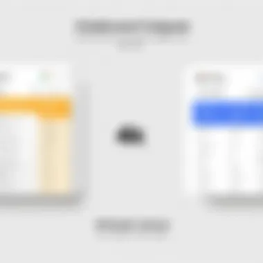 Graphical representation of pricing structures for Airtable and Google Docs.