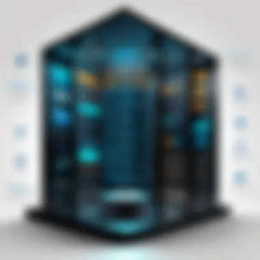 Criteria for Selecting Data Room Providers Infographic illustrating selection criteria for data room providers