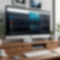 Apple remote software interface showcasing remote access feature