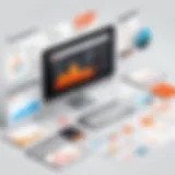 Graphical representation of Semrush features