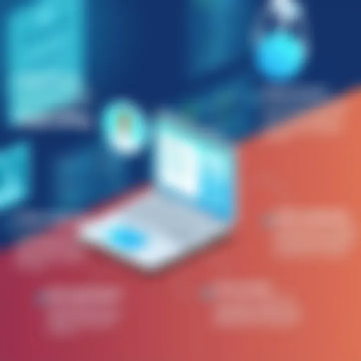 An infographic illustrating the benefits of patient tracker applications