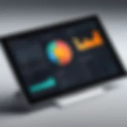 Overview of hotel accounting software dashboard