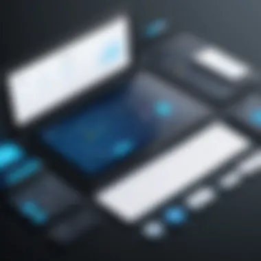 Graphical representation of app development features