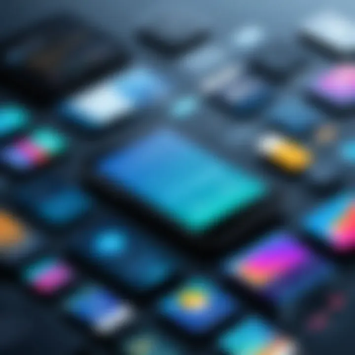 User-friendly design elements for app creation