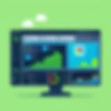 Comprehensive dashboard of backup software interface