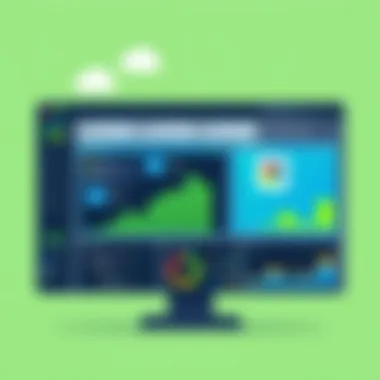 Comprehensive dashboard of backup software interface