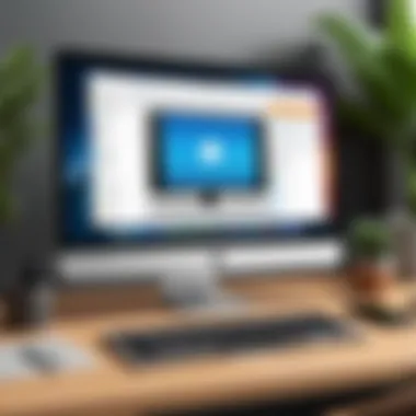 Remote Work with Desktop Apps on iPhone A professional using remote desktop app for work