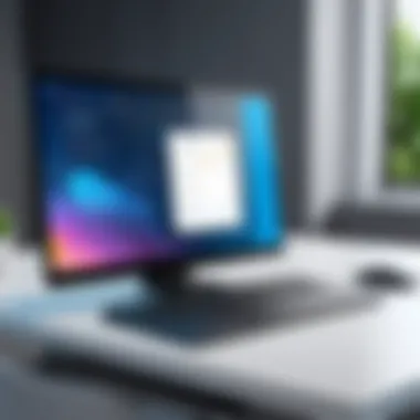 An illustration of advanced technology used in scheduling software