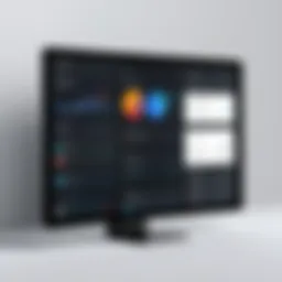 A sleek dashboard interface showcasing BuildFire's customization features for white label solutions.