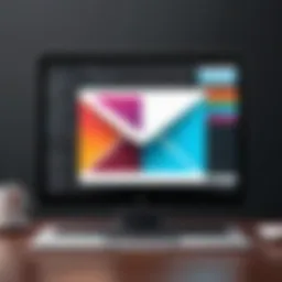 Comparison of Slack and email interfaces