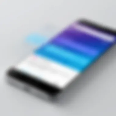 SMS Engagement Strategies Illustration of SMS notifications on a mobile device