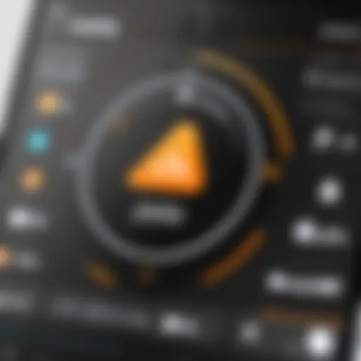 User interface of Zello Radio app showcasing its features