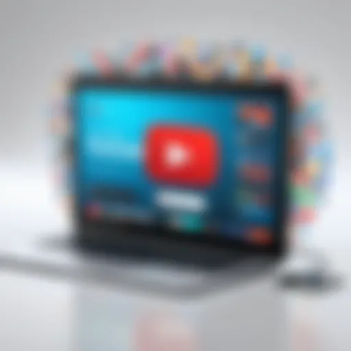 Digital media management concept
