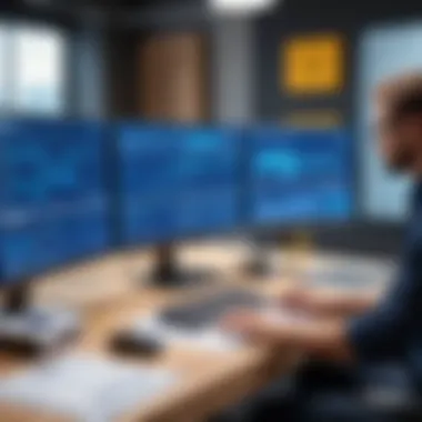 Sophisticated Construction Monitoring System Application Sophisticated construction monitoring system in action