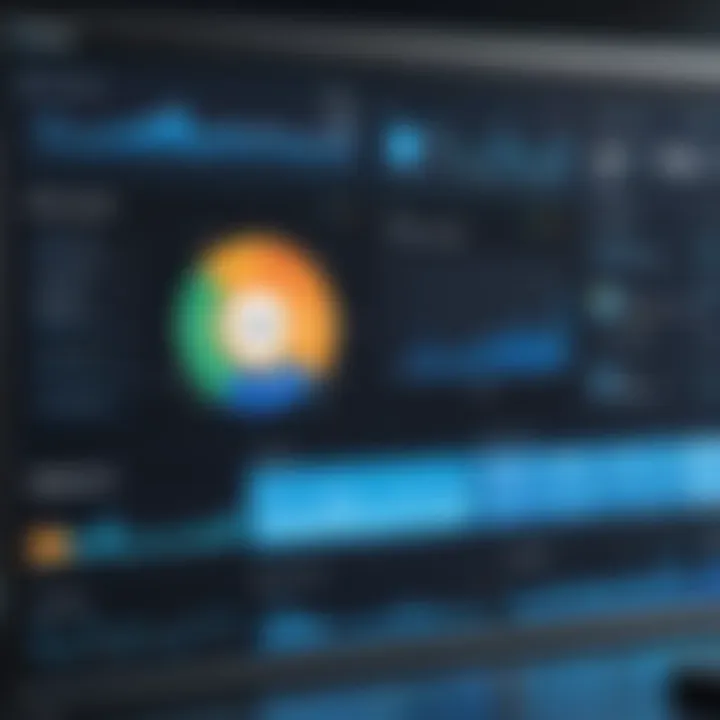 Dashboard showcasing Nagios features