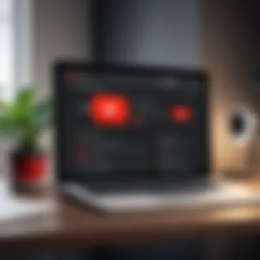 Optimizing YouTube Account YouTube account settings interface