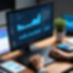 A Quickbase developer analyzing data trends