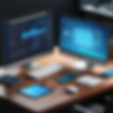 The Essence of Low-Code Application Development Visual representation of low-code application development