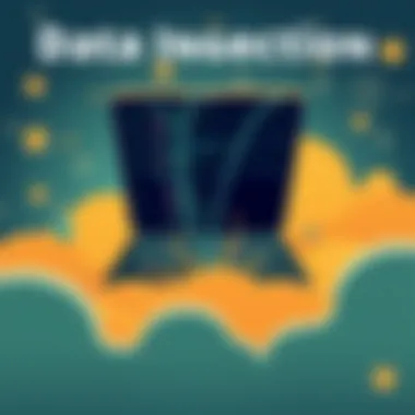 Visual representation of data ingestion process in Splunk