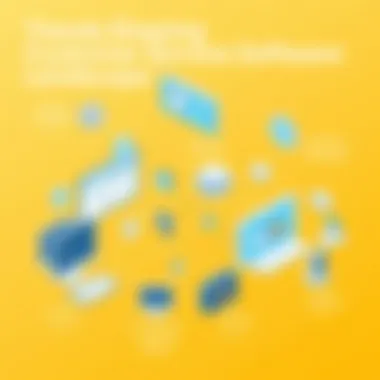 Trends Shaping the Customer Service Software Landscape Infographic illustrating key trends in the customer service software market