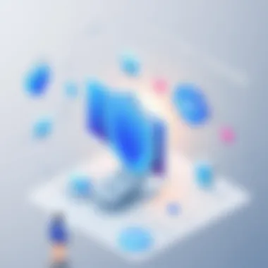 Customer Support Channels for Security Software A visual depiction of customer support options available for users of online security software, illustrating various channels of assistance.