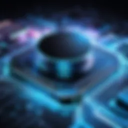 Abstract concept of digital innovation