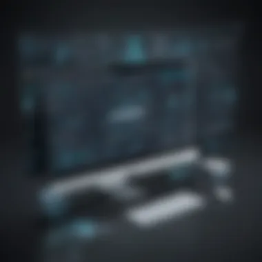 Cyber Threat Awareness Digital Security Breach Visualization
