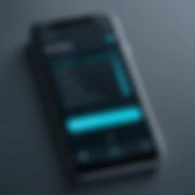 Smartphone Reminder Notification A reminder notification on a smartphone screen
