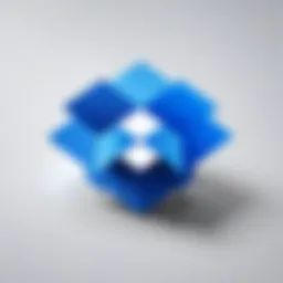 Dropbox logo with nonprofit orientation