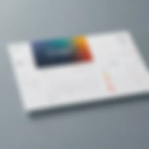 Elegant calendar interface