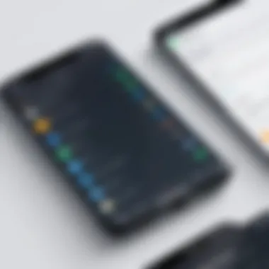 Comparison chart showcasing user feedback on various mobile site builders