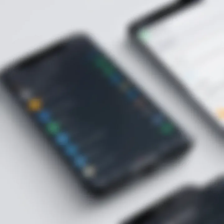 Comparison chart showcasing user feedback on various mobile site builders