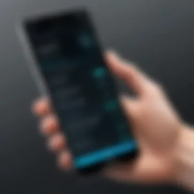 User Experience with Fixd App A user navigating the Fixd app on a smartphone