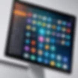 A diverse selection of free apps displayed on a digital device screen