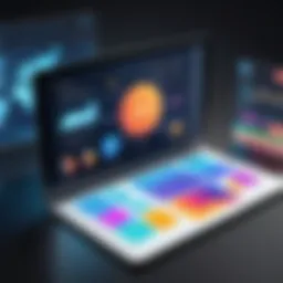 Interactive visualization of AR app development