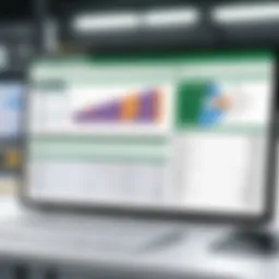 Visual representation of Excel Warehouse Management System interface