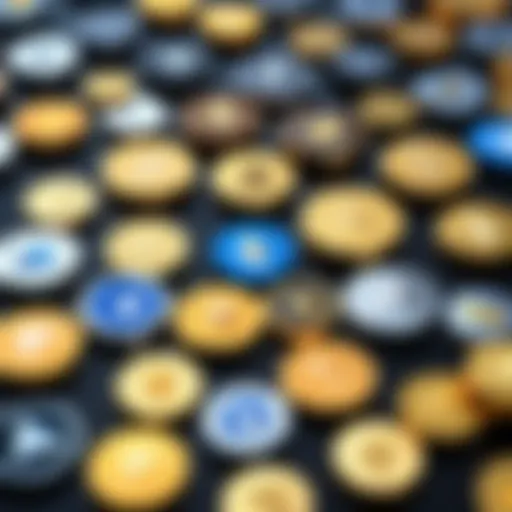 Visual comparison of cryptocurrency platforms