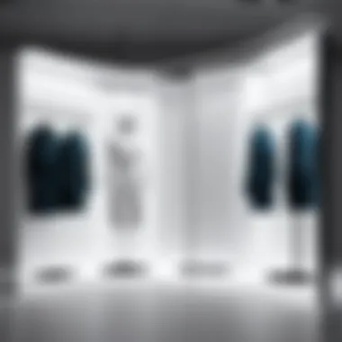 Virtual fitting room technology in fashion design app