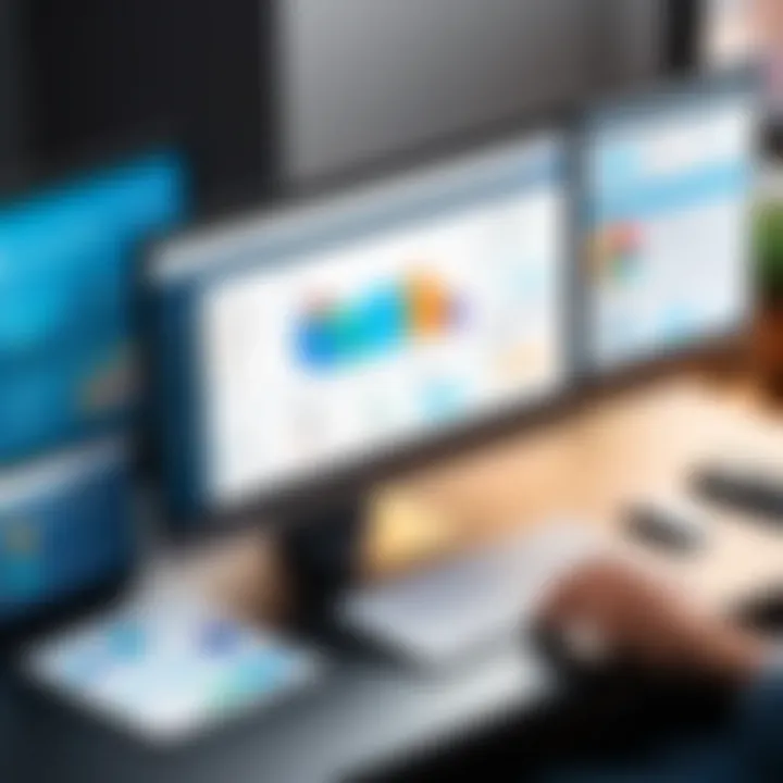 An infographic showing user experiences with various accounting solutions