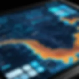 Illustration of GIS Software Interface
