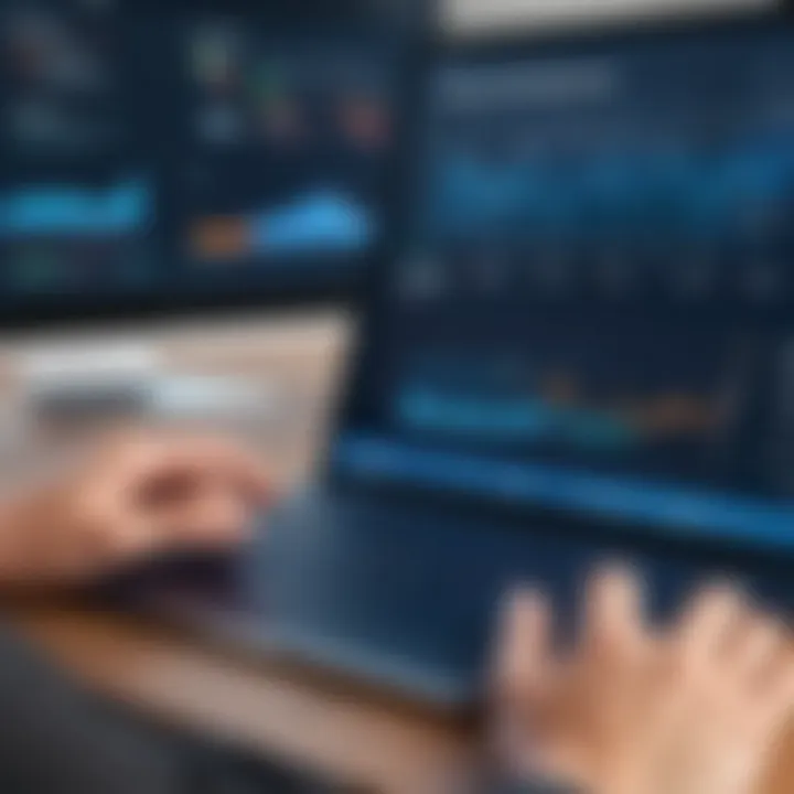 Visual representation of customer engagement metrics