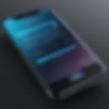Efficient card scanning interface on an iPhone