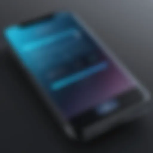 Efficient card scanning interface on an iPhone