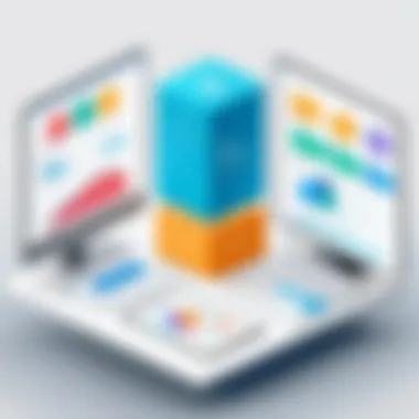 Chart comparing different types of case management software