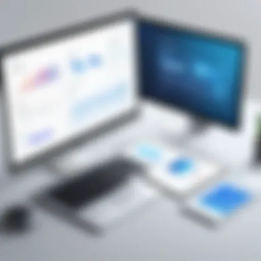 Visual representation of case management workflow
