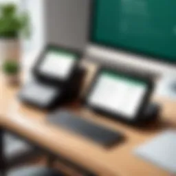 Overview of Clover POS system interface