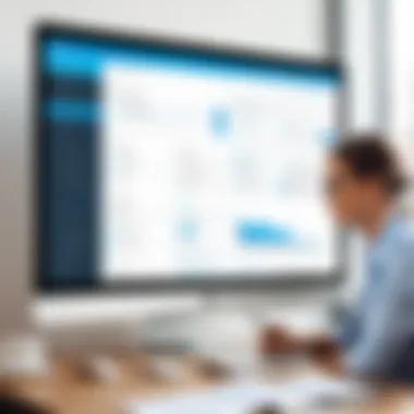 Coupa Contract Management Interface Visual representation of Coupa Contract Management interface showcasing features