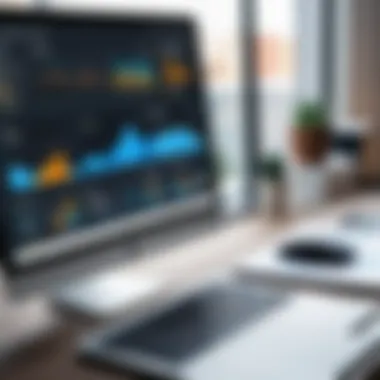 Procurement Efficiency Metrics Data analytics dashboard illustrating procurement efficiency metrics